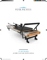 Preview for 1 page of Peak Pilates fit REFORMER Assembly Manual And Owner'S Manual