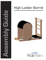 Peak Pilates High Ladder Barrel Assembly Manual preview