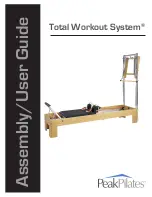 Peak Pilates Total Workout System Assembly & User'S Manual preview