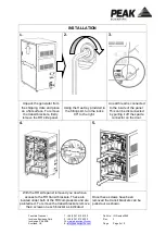 Предварительный просмотр 2 страницы Peak Scientific Genius 3040 Installation Manual