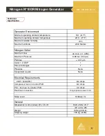 Предварительный просмотр 6 страницы Peak Scientific N 10DR Series User Manual