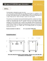 Предварительный просмотр 11 страницы Peak Scientific N 10DR Series User Manual