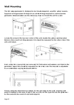 Предварительный просмотр 19 страницы Peak Scientific NG2000A User Manual