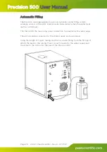 Preview for 20 page of Peak Scientific Precision 500 User Manual