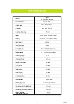 Предварительный просмотр 4 страницы Peak 9346376063944 User Manual