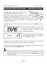 Предварительный просмотр 6 страницы Peak Atlas DCA75 Pro User Manual