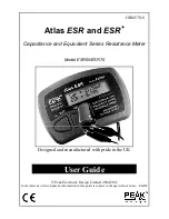 Peak Atlas ESR60 User Manual preview