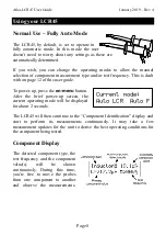 Preview for 8 page of Peak Atlas LCR45 User Manual