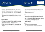 Preview for 2 page of Peak C8310-A-FX User Manual