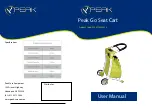 Peak Go Seat User Manual preview