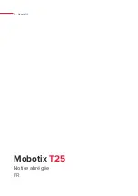 Preview for 37 page of Peak Mobotix T25 Getting Started