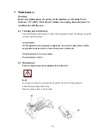 Preview for 31 page of Peak PAC Auto PAC 300 Operation Manual