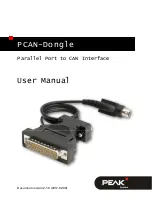 Preview for 1 page of Peak PCAN-DONGLE IPEH-002019 User Manual