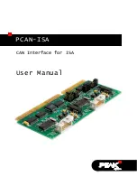 Peak PCAN-ISA User Manual предпросмотр