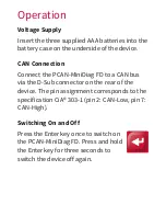 Preview for 2 page of Peak PCAN-MiniDiag FD Quick Start Manual