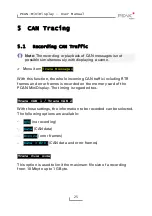 Preview for 25 page of Peak PCAN-MiniDisplay User Manual