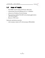 Preview for 6 page of Peak PLIN-USB User Manual