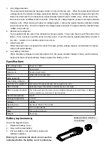 Preview for 2 page of PEAKMETER PM8908C Manual