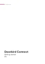 Preview for 13 page of PEAKnx Doorbird Connect Getting Started