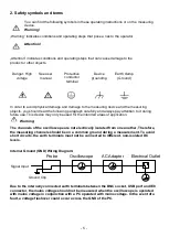 Preview for 6 page of PeakTech 1206 User Manual