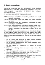 Preview for 3 page of PeakTech 1636 Operation Manual