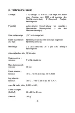 Preview for 6 page of PeakTech 1650 Operation Manual