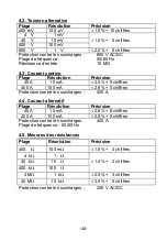 Preview for 45 page of PeakTech 1650 Operation Manual