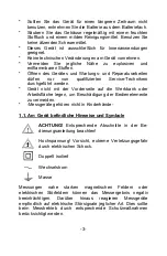 Preview for 4 page of PeakTech 1660 Operation Manual