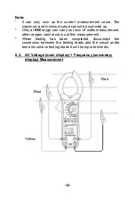 Preview for 49 page of PeakTech 1660 Operation Manual