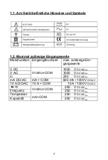 Preview for 7 page of PeakTech 2015 A Operation Manual