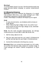 Preview for 54 page of PeakTech 2015 A Operation Manual