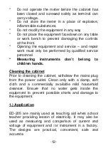 Preview for 13 page of PeakTech 205 Operation Manual