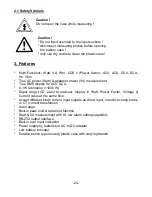 Preview for 25 page of PeakTech 2510 Operation Manual