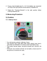 Preview for 24 page of PeakTech 2675 Operation Manual