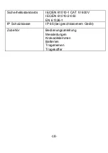 Preview for 19 page of PeakTech 2680 A Operation Manual