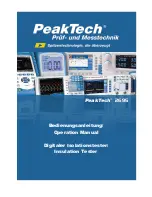 Preview for 1 page of PeakTech 2695 Operation Manual