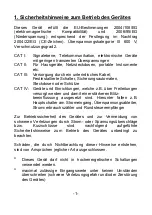 Preview for 2 page of PeakTech 3201 Operation Manual