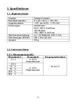 Preview for 8 page of PeakTech 3201 Operation Manual