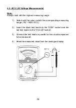 Preview for 31 page of PeakTech 3201 Operation Manual