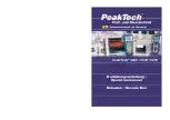 PeakTech 3265 Operation Manual preview