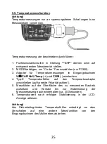 Preview for 25 page of PeakTech 3349 Operation Manual