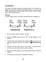 Preview for 58 page of PeakTech 3349 Operation Manual