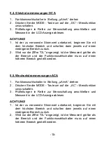 Preview for 16 page of PeakTech 3365 Operation Manual