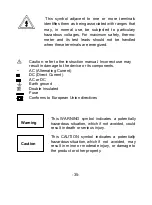 Предварительный просмотр 36 страницы PeakTech 3425 Operation Manual