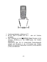 Предварительный просмотр 22 страницы PeakTech 3440 Operation Manual