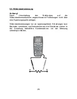 Предварительный просмотр 26 страницы PeakTech 3440 Operation Manual