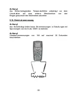 Предварительный просмотр 33 страницы PeakTech 3440 Operation Manual