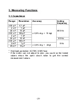 Preview for 22 page of PeakTech 3705 Operation Manual