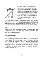 Preview for 47 page of PeakTech 4950 Operation Manual