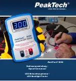 PeakTech 5002 Operation Manual preview